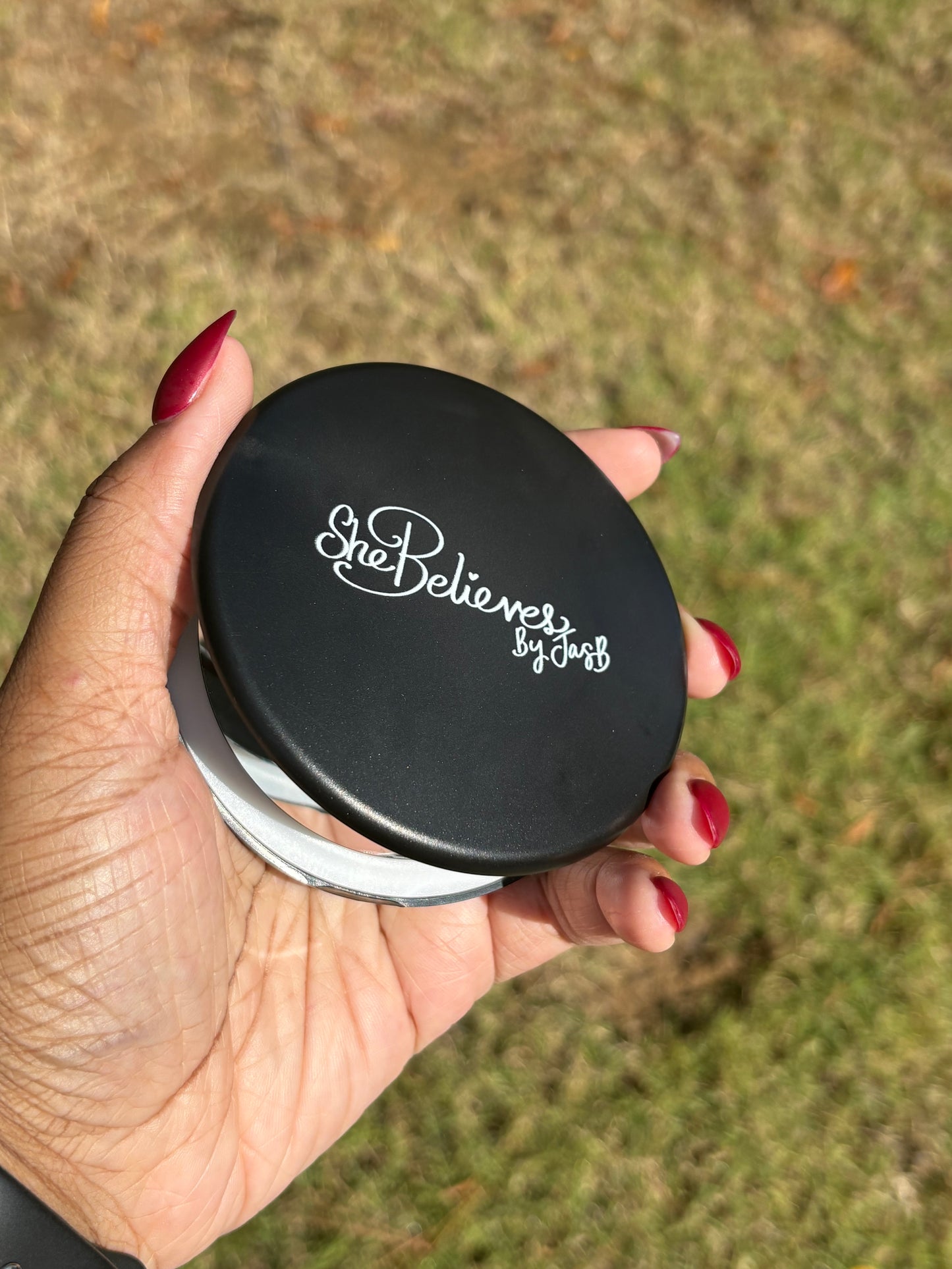 Glow With Grace LED Compact Mirror